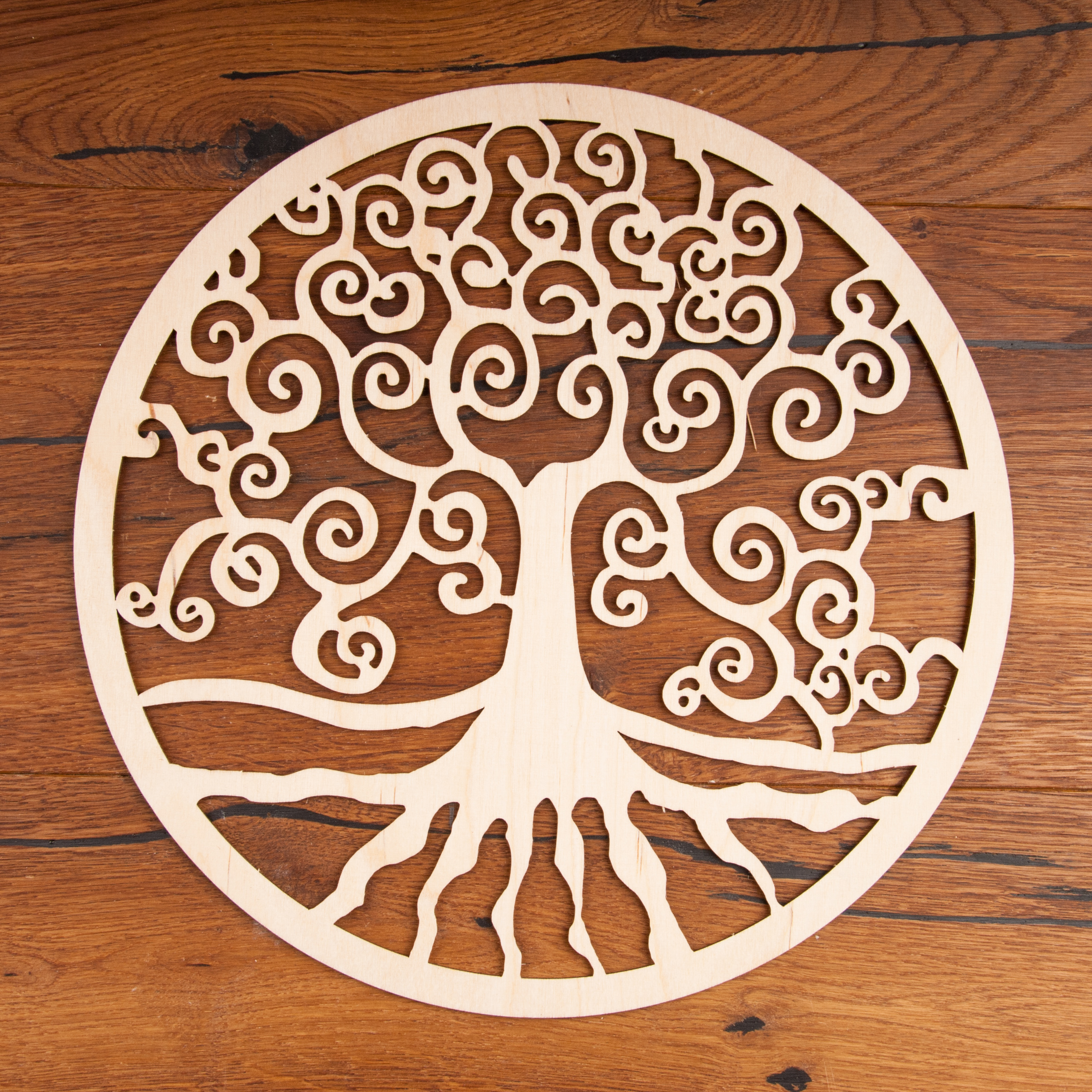 Arbre de vie en Bois de Bouleau